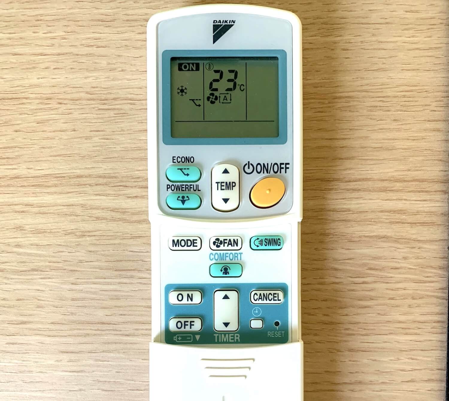 Daikin AC remote control
