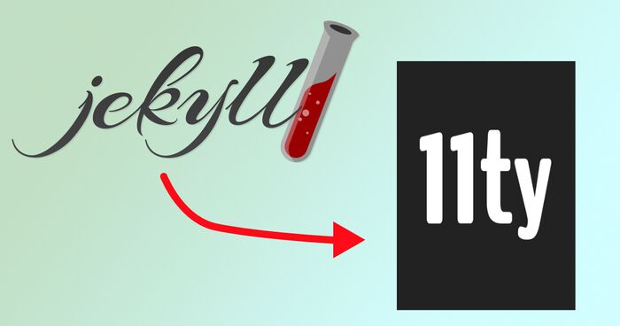 Thumbnail for post 'Migrating This Blog From Jekyll to Eleventy'