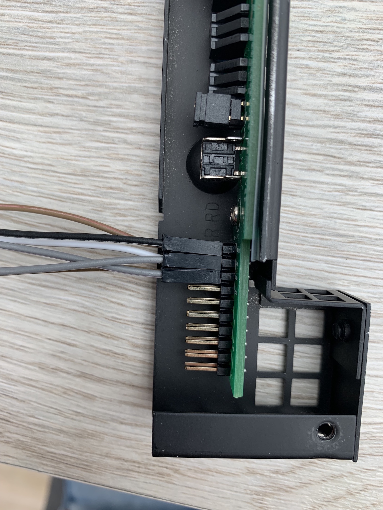 Using Dupont cables to wire the front-panel to the motherboard