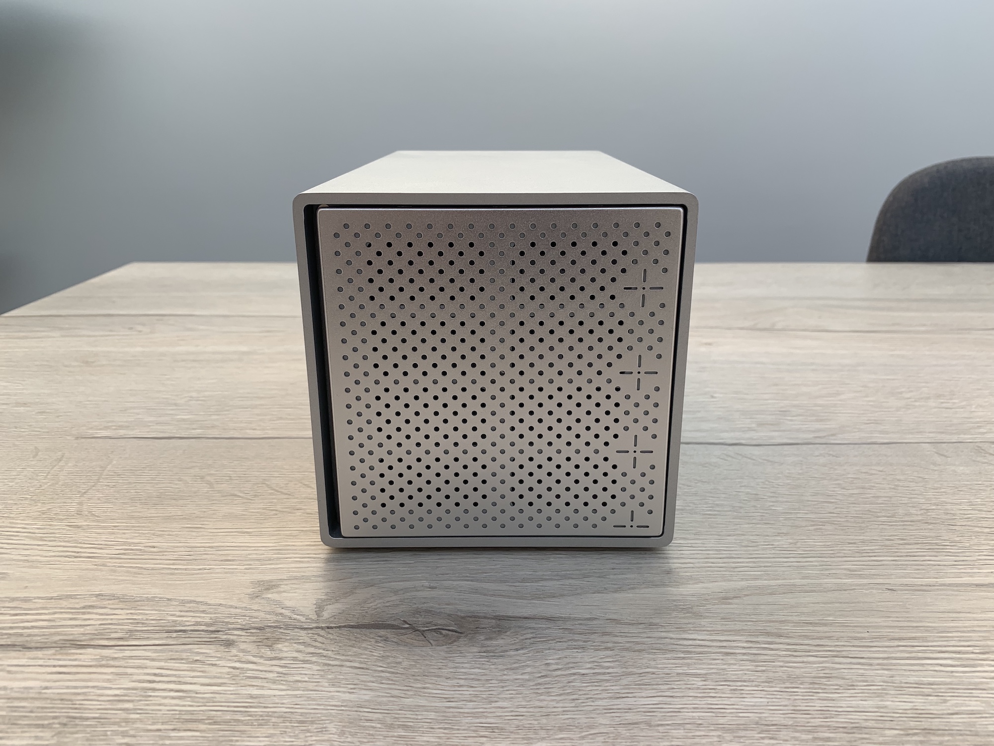 Yottamaster 4-bay USB enclosure.