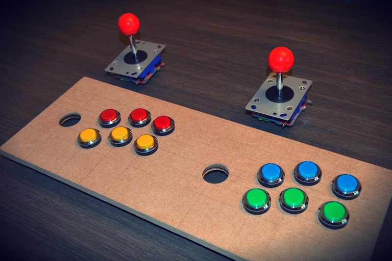 The arcade's control panel