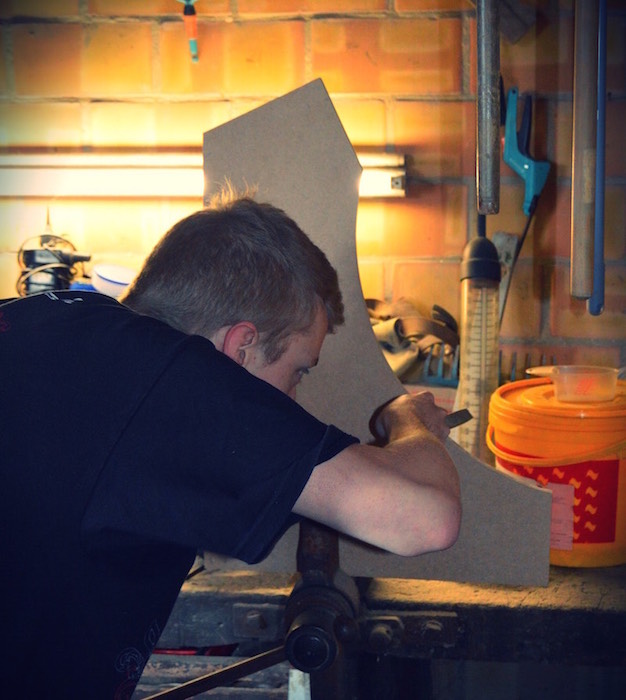 Rasping the sidepanels
